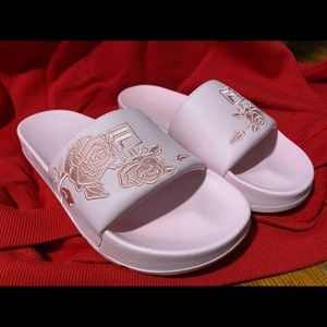 Fila Light Pink Slides